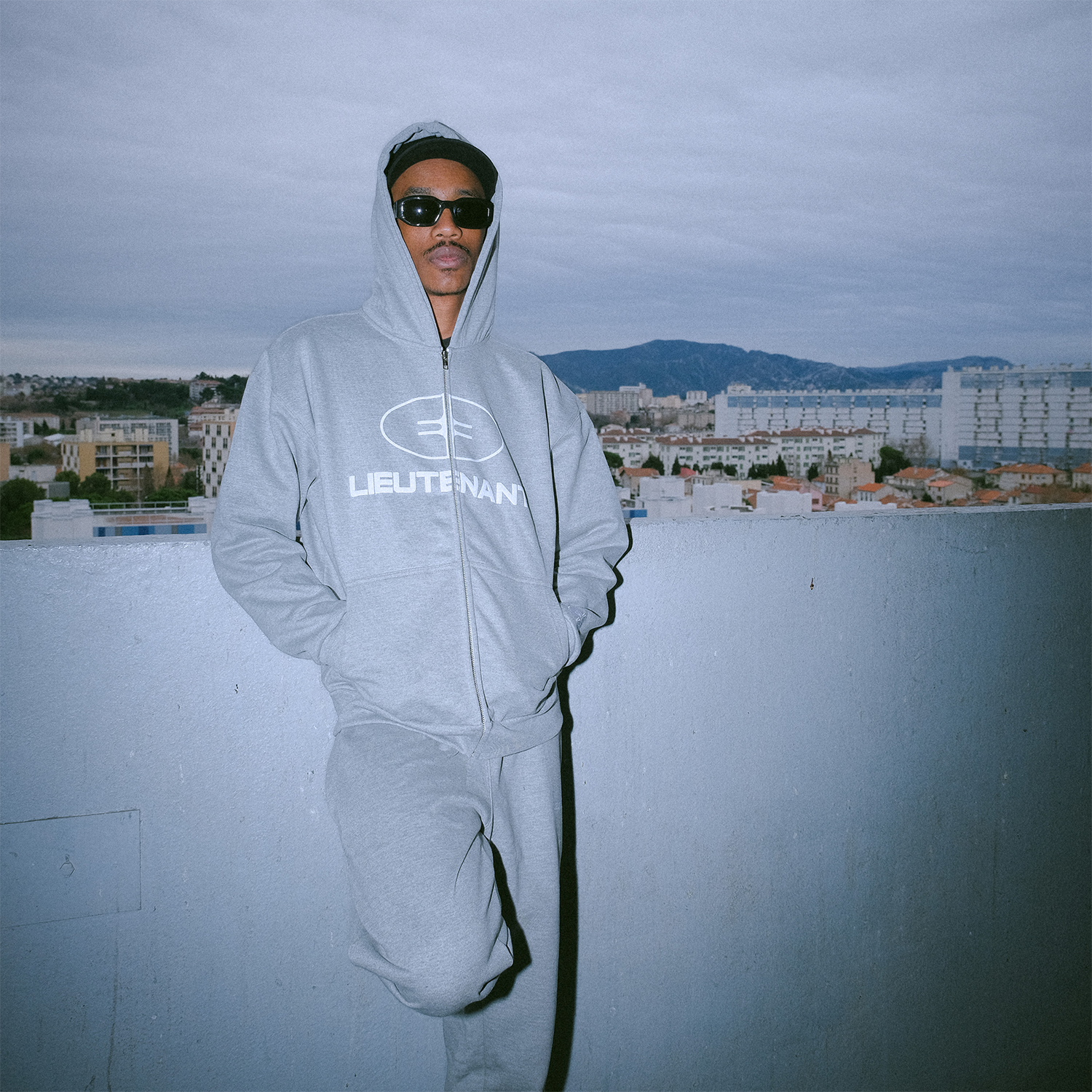 ENSEMBLE ZIPPÉ "LIEUTENANT" - GRIS