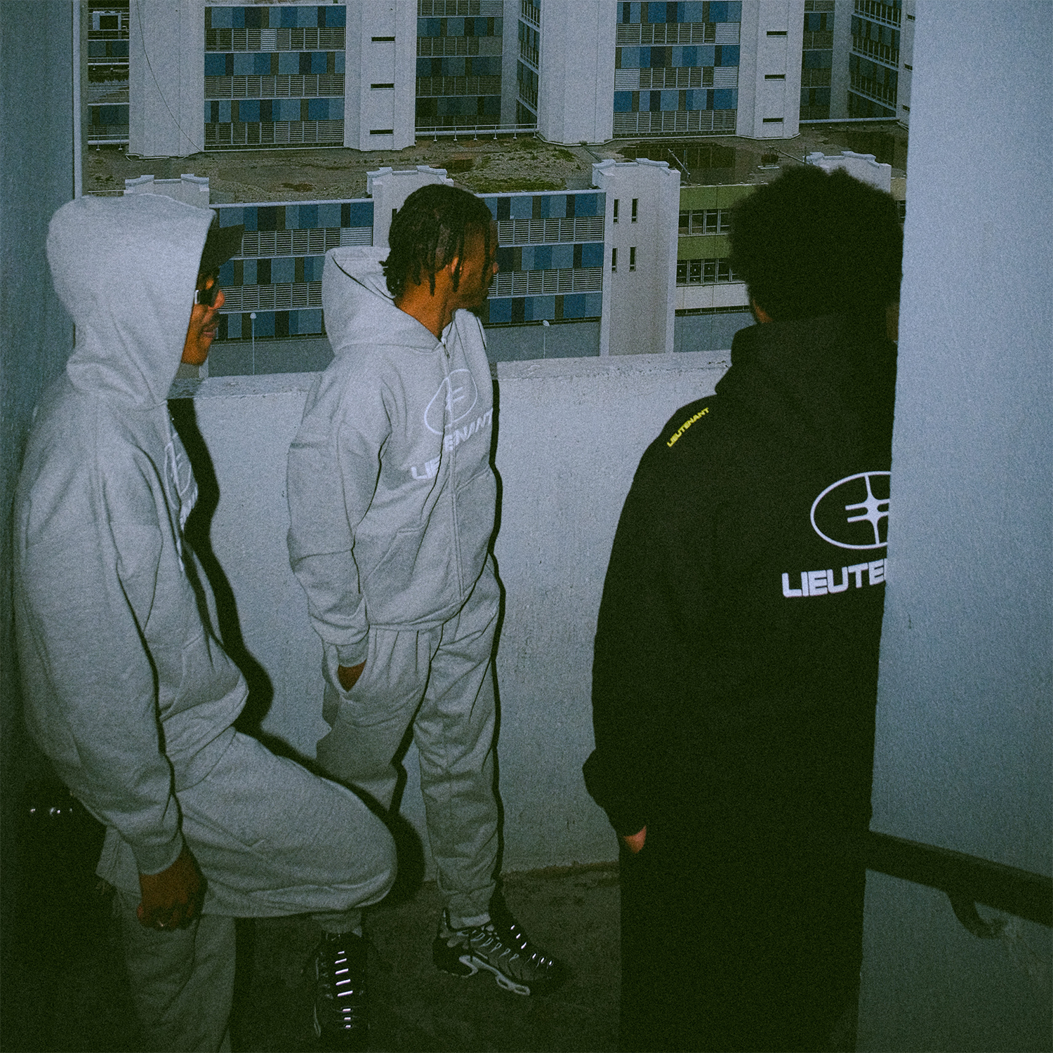 ENSEMBLE ZIPPÉ "LIEUTENANT" - GRIS