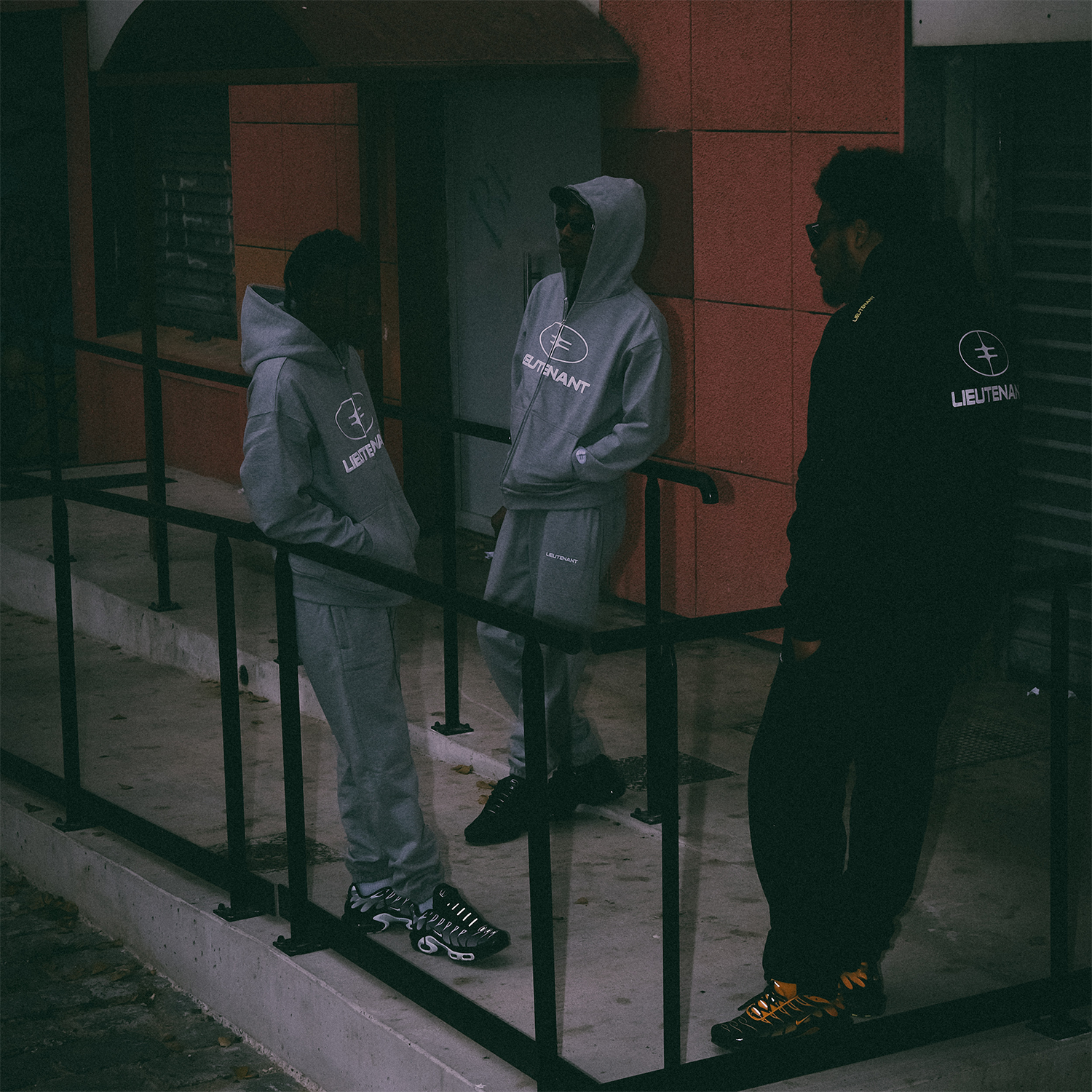 ENSEMBLE ZIPPÉ "LIEUTENANT" - GRIS